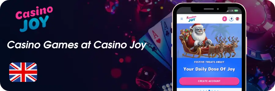 Casino Games at CasinoJoy