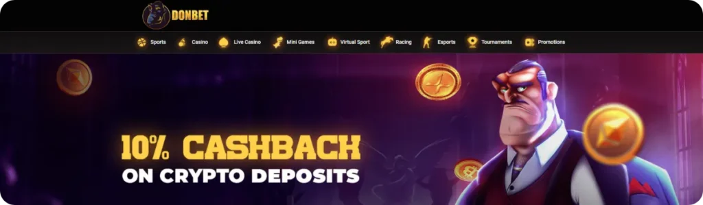 £10 Minimum Deposit Casino Donbet