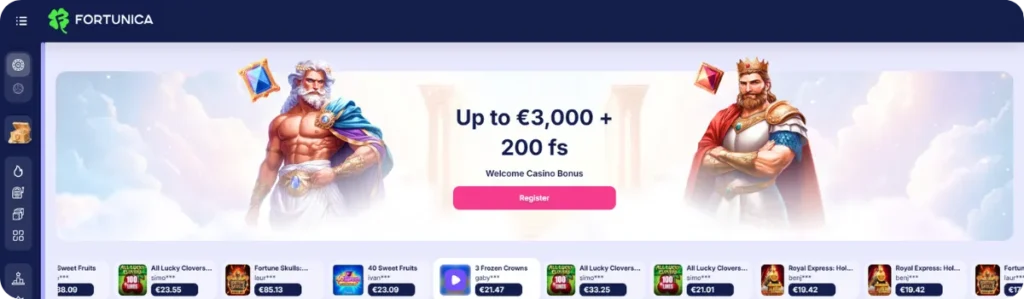 £10 Minimum Deposit Casino Fortunica