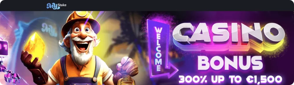 MyStake Casino Minimum Deposit £1